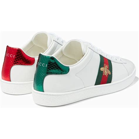 gucci shoes bumble bee|Gucci bee sneakers women's.